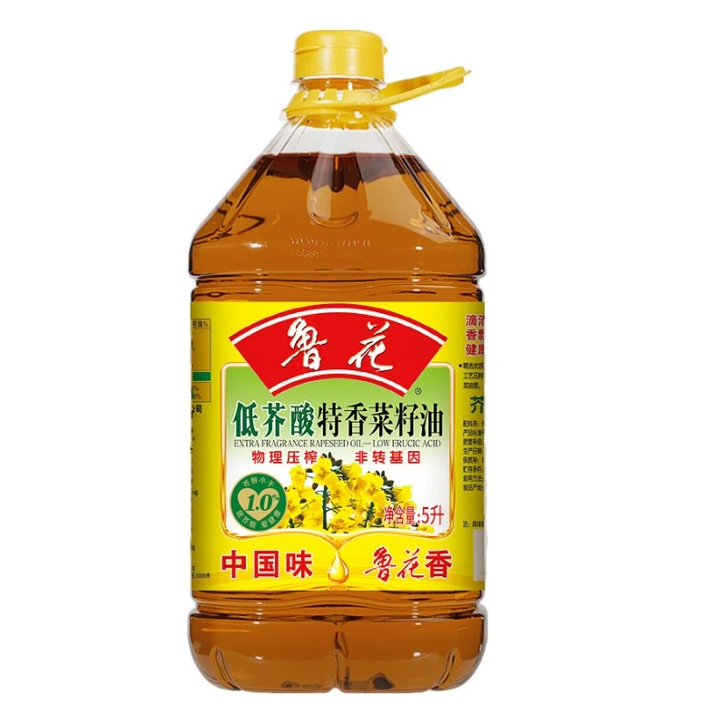 鲁花低芥酸特香菜籽油5升/瓶