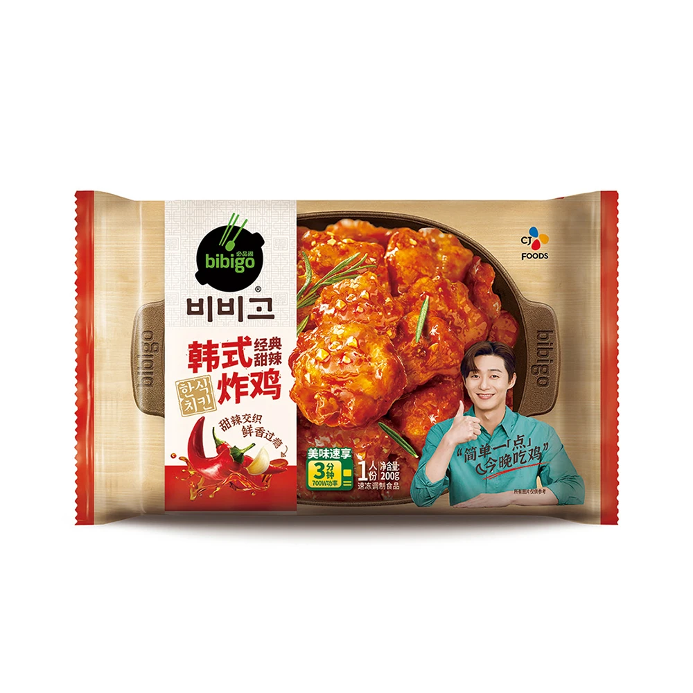 必品阁韩式炸鸡（经典甜辣）200g/盒【空气炸锅美食】
