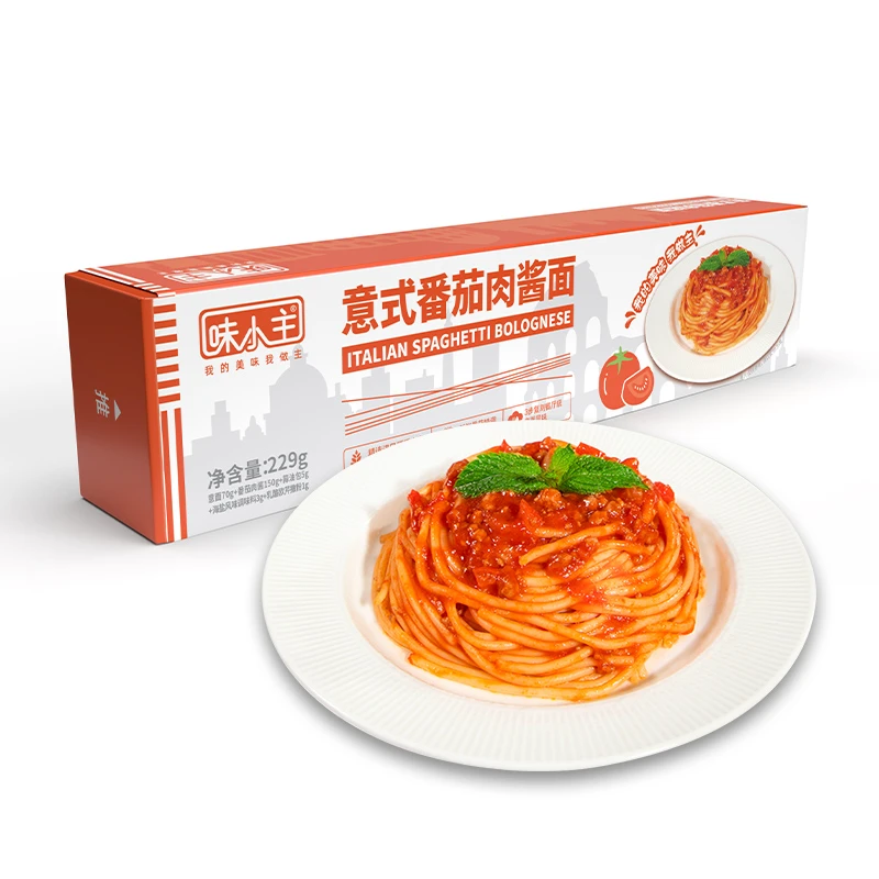 味小主意式番茄肉酱面229g/盒