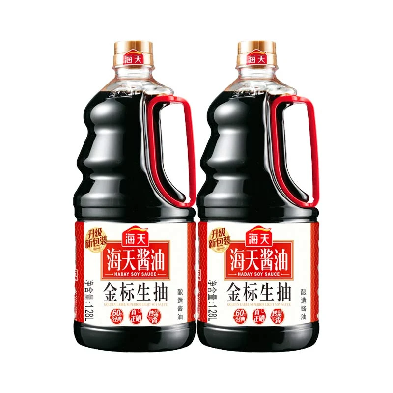 海天金标生抽 2.56L/组（1.28L/桶*2）