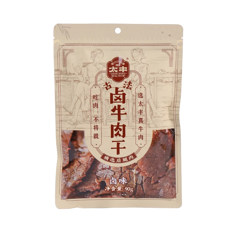 太丰卤牛肉干 90g/袋