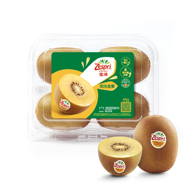佳沛新西兰阳光金果4粒装 单果约120g