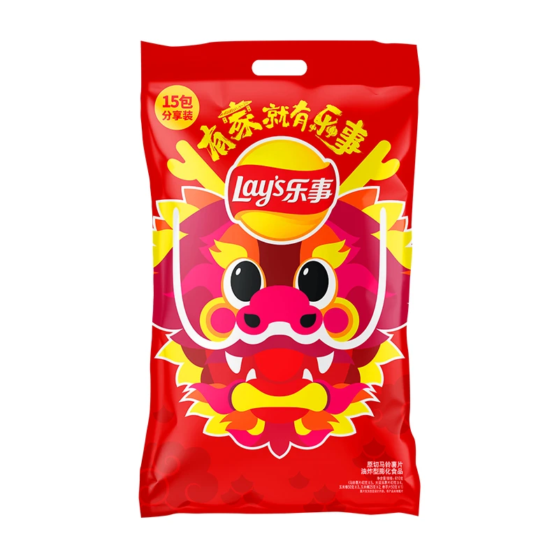 乐事薯片分享大礼包 610g/袋