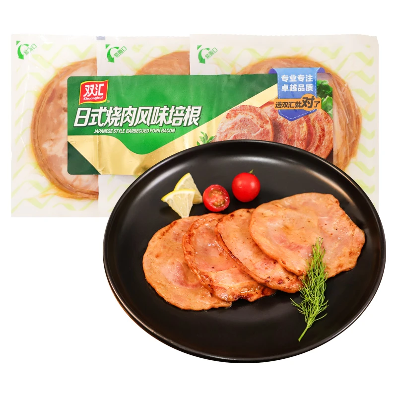 【美食好搭档】双汇日式烧肉风味培根180g/袋
