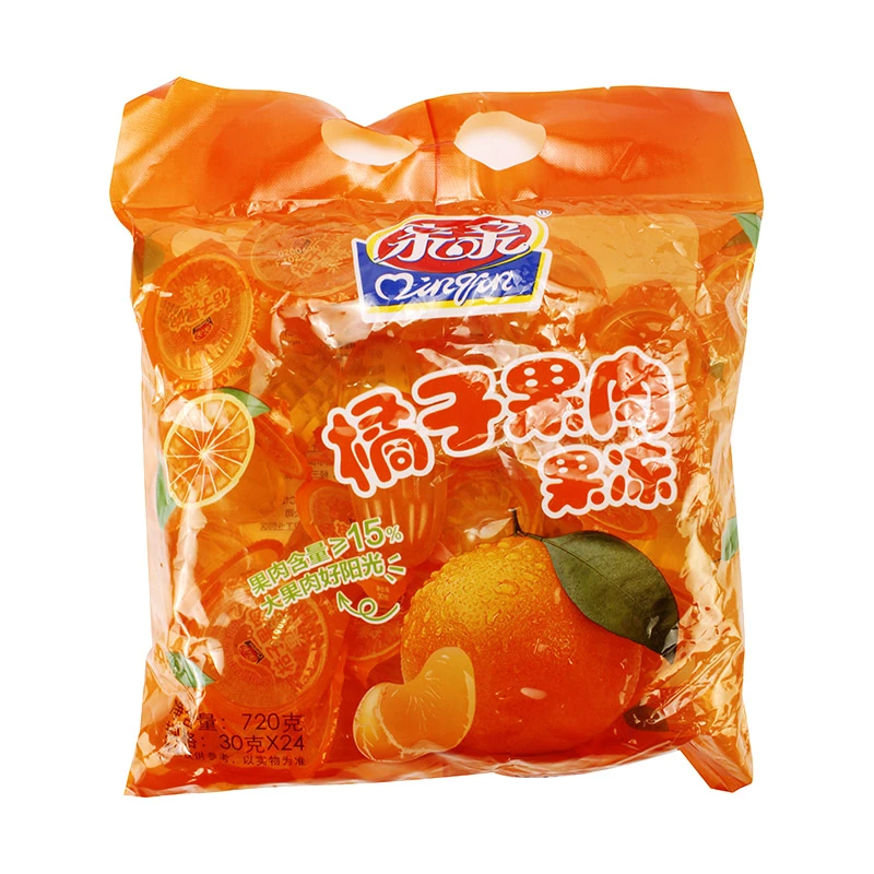 亲亲橘子果肉果冻 720克