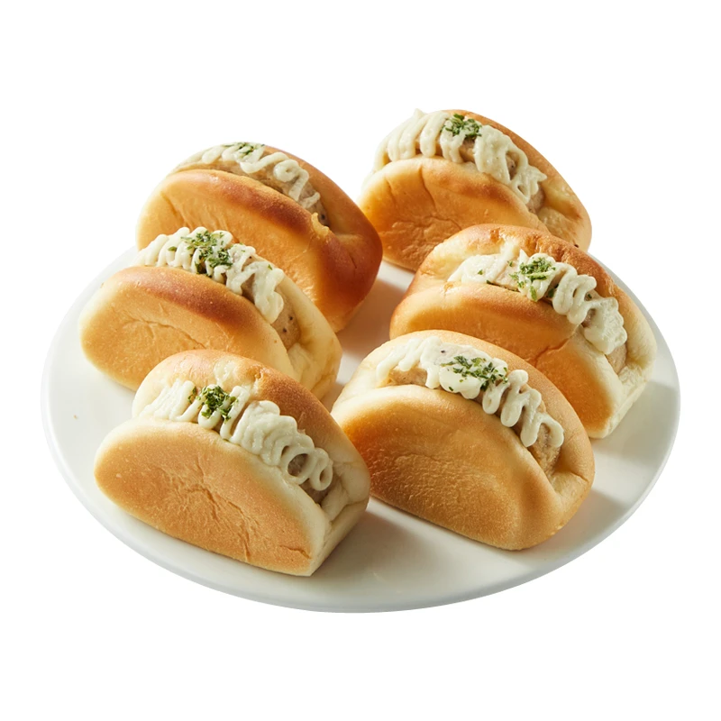 【一口一个无负担】迷你肉扒包200g/盒(6只)