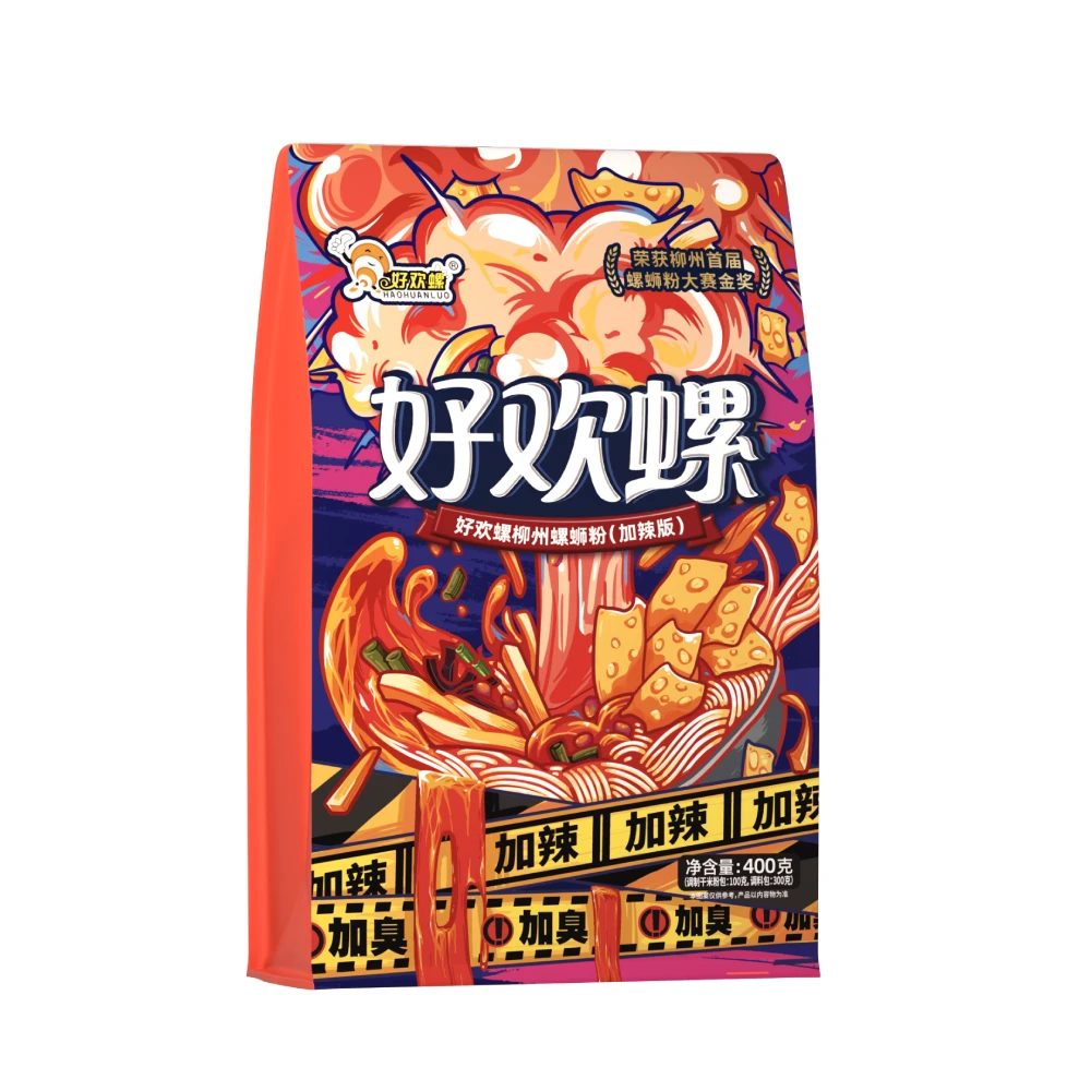 好欢螺柳州螺蛳粉(加辣版)400克/袋