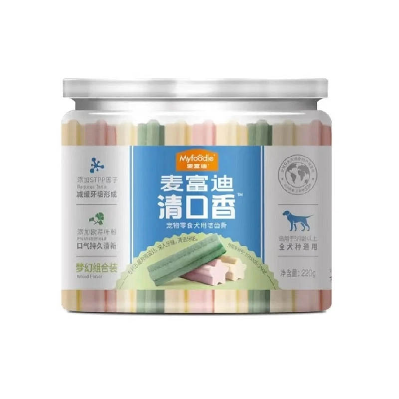 麦富迪犬用清口香梦幻混合装220g/罐