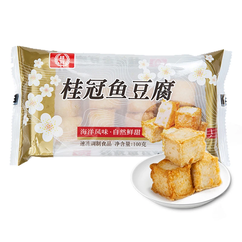 【自然鲜甜】桂冠鱼豆腐 100克/袋