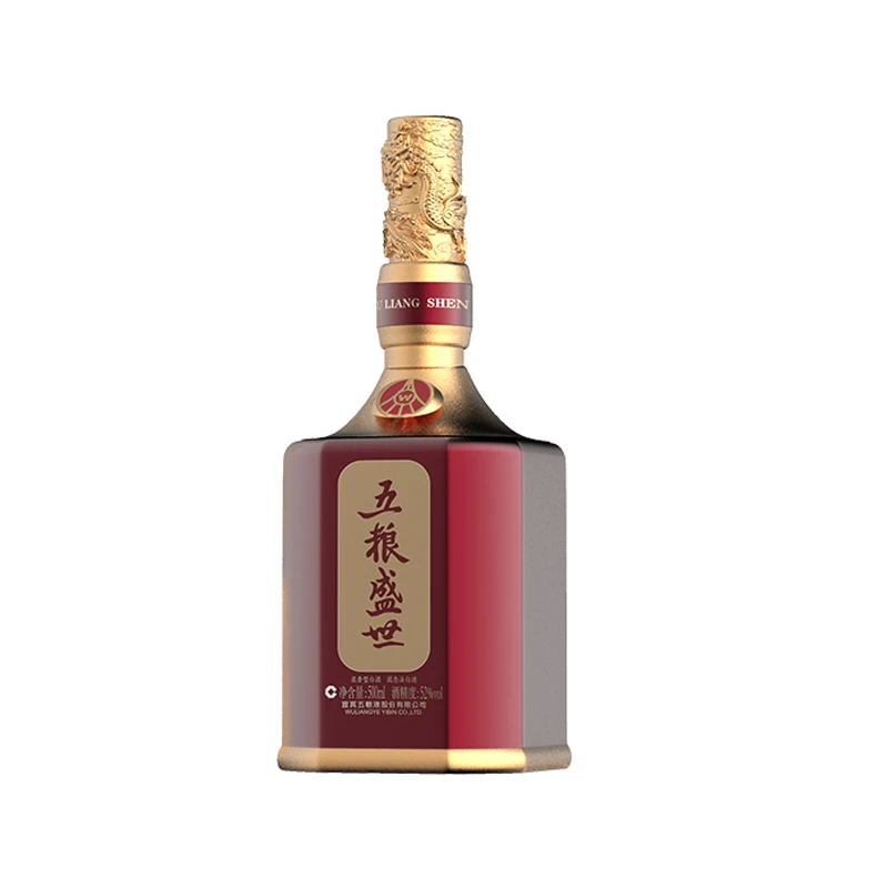 52度五粮盛世白酒500ml/瓶