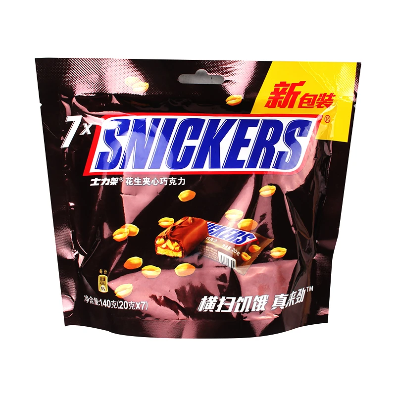 士力架花生夹心巧克力140克/袋