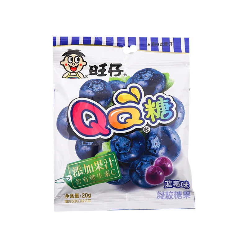 旺仔QQ糖(蓝莓味) 20克/袋