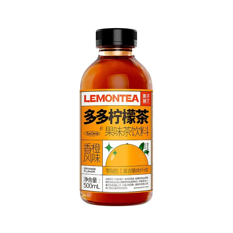 果子熟了多多满橙香橙味柠檬茶 500ml/瓶