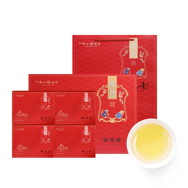 天福天心怡然铁观音礼盒 400克/盒