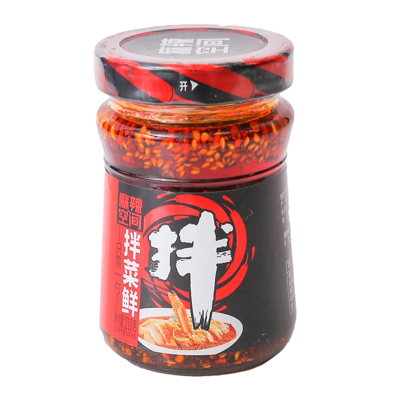 麻辣空间拌菜鲜（红油辣子调味料）210g