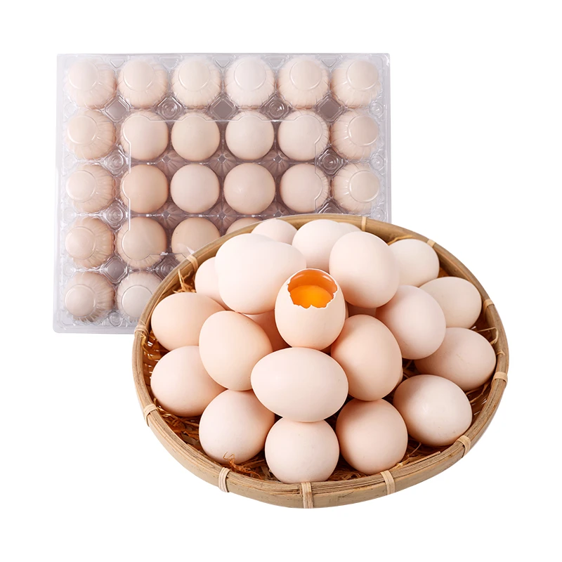 粉壳鲜鸡蛋30枚（1.35kg）/盒