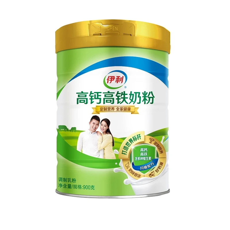 伊利高钙高铁奶粉 900克/罐