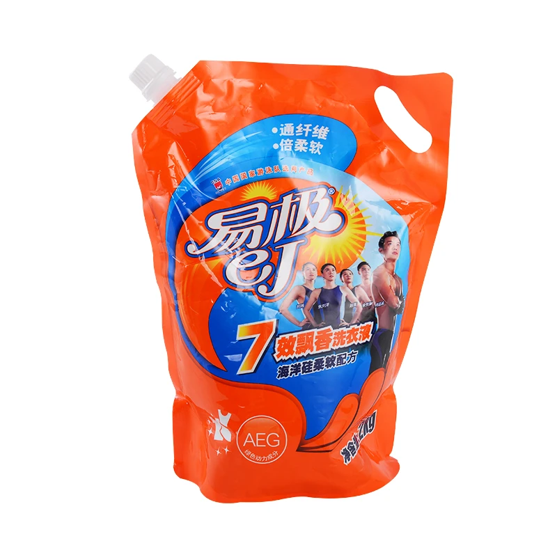 易极7效飘香洗衣液2kg/袋