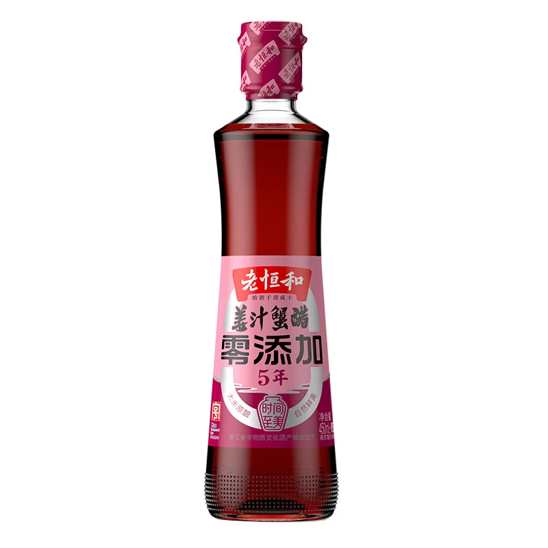 老恒和姜汁蟹醋450ml/瓶