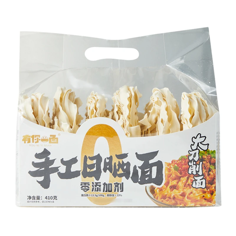 有你一面手工日晒面(大刀削)410克/袋