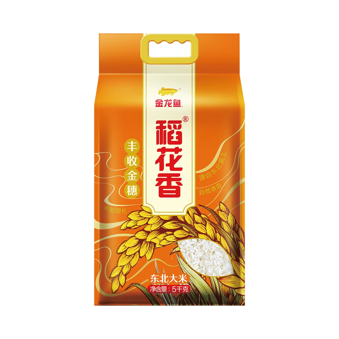 金龙鱼丰收金穗稻花香大米5kg/袋