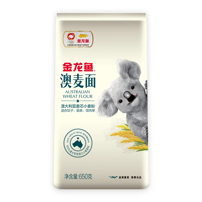 金龙鱼澳大利亚风味麦芯粉 (小麦粉) 650g/袋