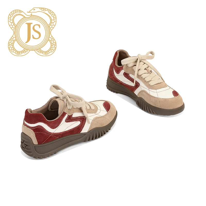 已开价，26Z3017-1时尚欧美圆头时尚休闲鞋百搭春季潮流潮鞋厚底鞋