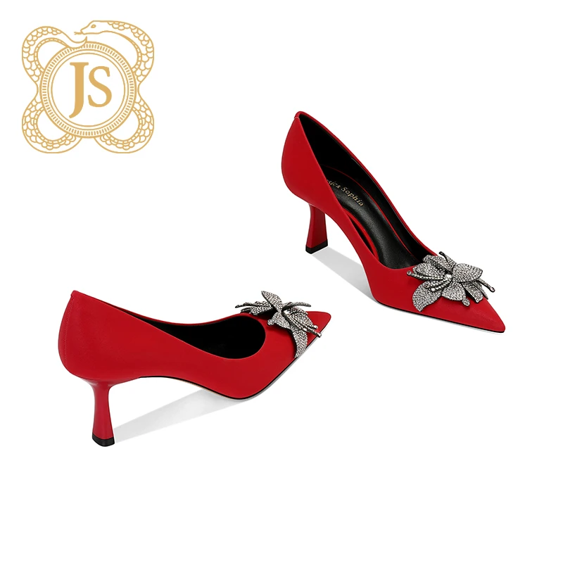 已开价，18Z2930敬酒红色高跟鞋女细跟浅口婚鞋新娘鞋秀禾婚纱两用