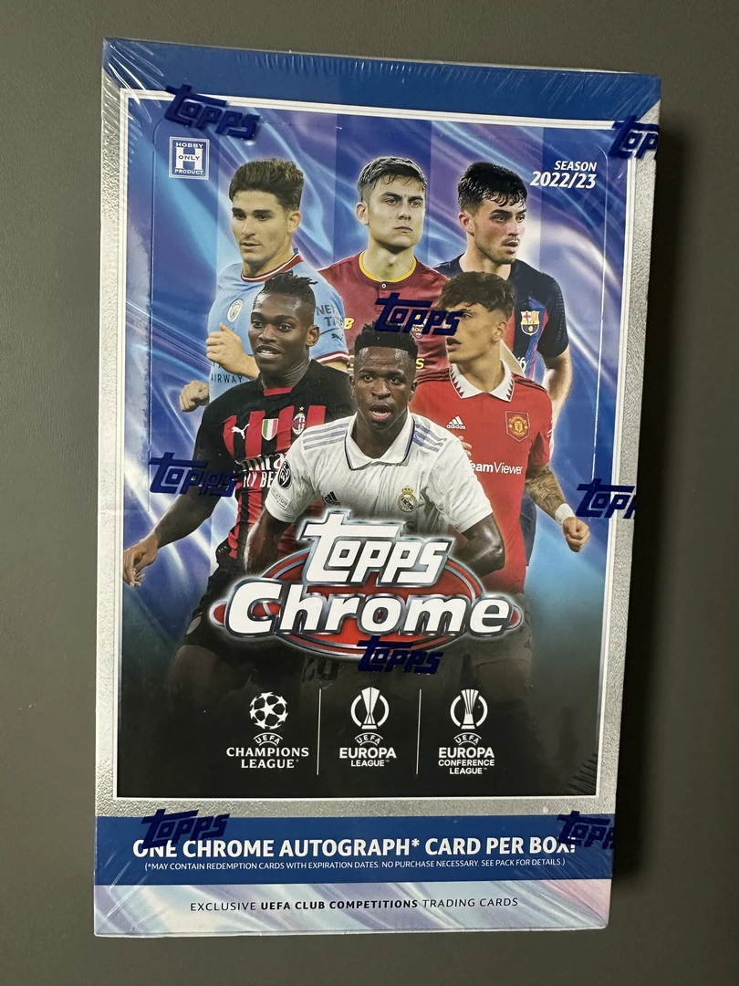 Topps 22-23 赛季 欧战 Chrome 足球明星收藏卡