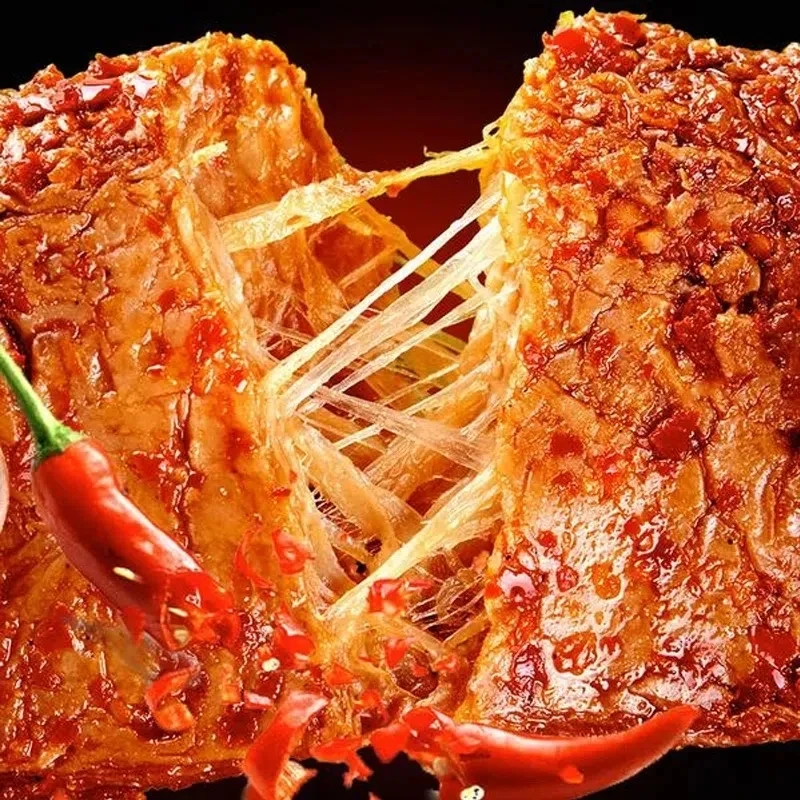 洞庭水湘手撕素牛排素牛肉宿舍解馋休闲零食