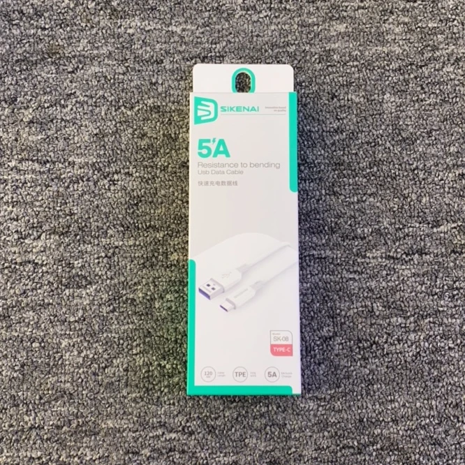 全新未使用  TYPE-C. 1米2充电线5A快充