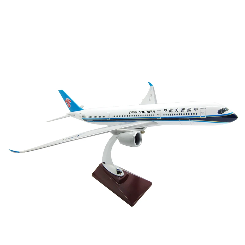 南航A350-34民航客机仿真纪念工艺品航模摆件