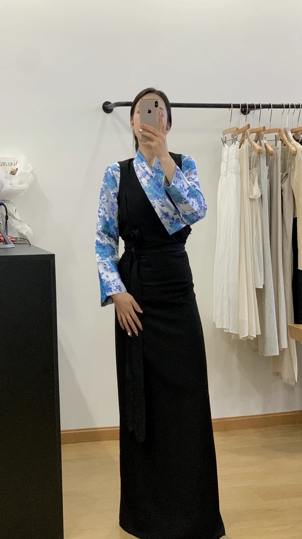 女士真休闲两件套藏袍夏季款西藏服民族风时尚