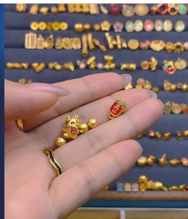 足金大吉+龙+卡5古4