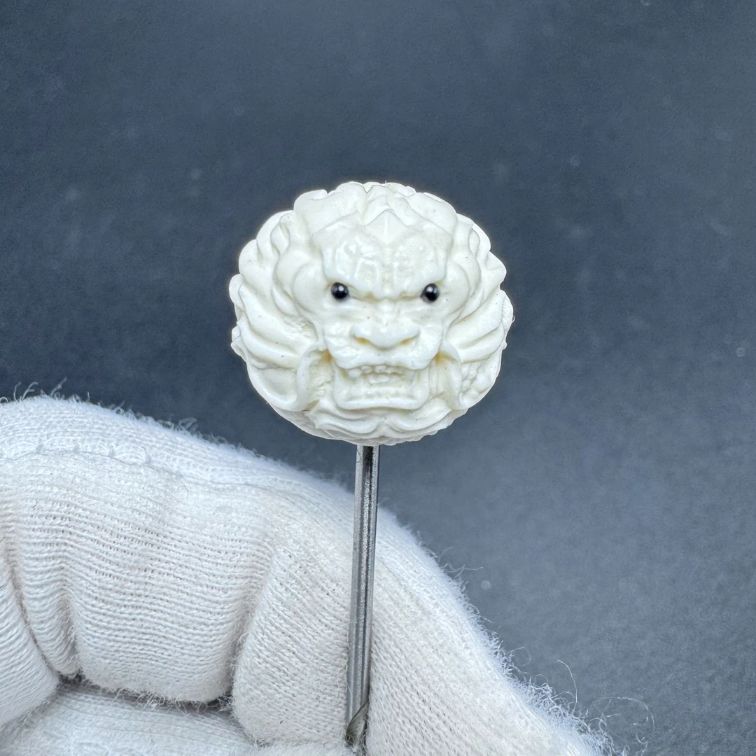 【多样性】QB0009天然猛犸象牙手工龙珠配珠DIY配饰金刚菩提配珠