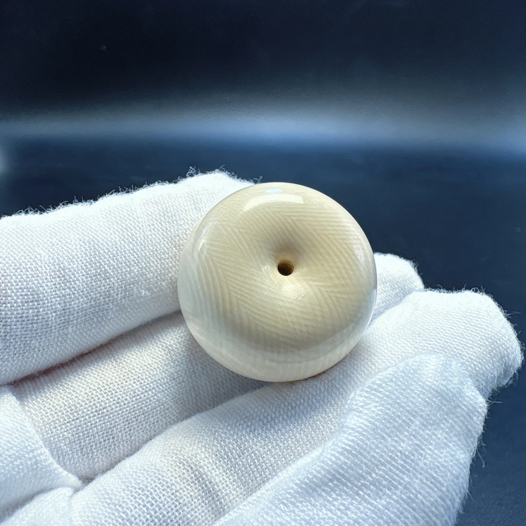 【猛犸兄弟】PD0040天然猛犸牙冰料精品面包圈墩子