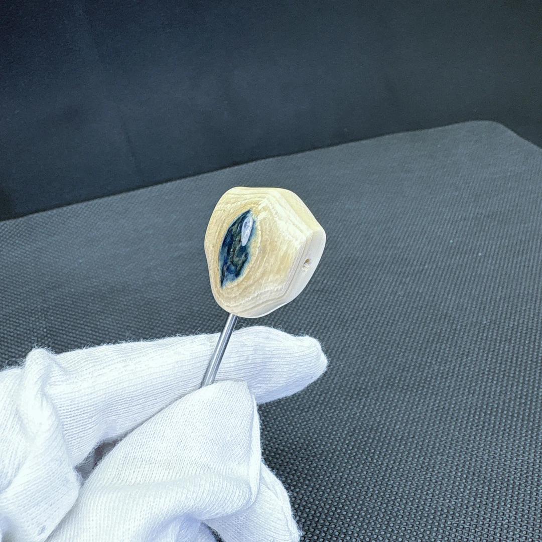 【猛犸兄弟】QT0051猛犸牙精品蓝皮鲨鱼背三通配饰背云佩云配件