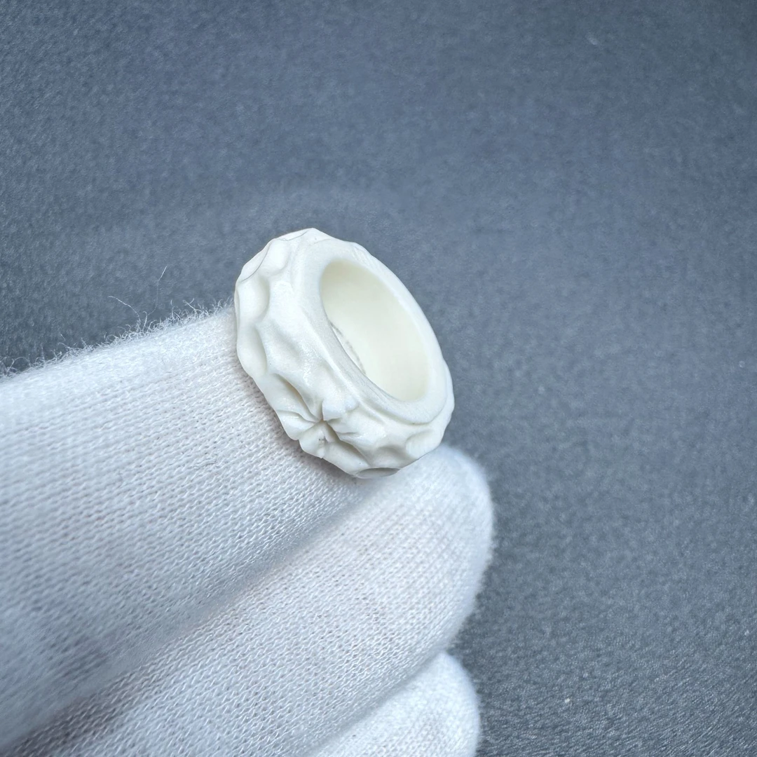 【多样性】QP0003猛犸牙跑环文玩金刚星月菩提手串DIY配饰