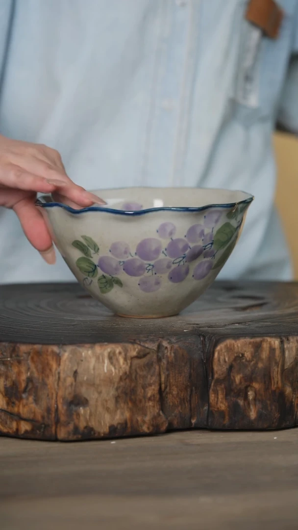 【闪购商品】瓷片景德镇高温釉下彩可微波烤箱洗碗机019