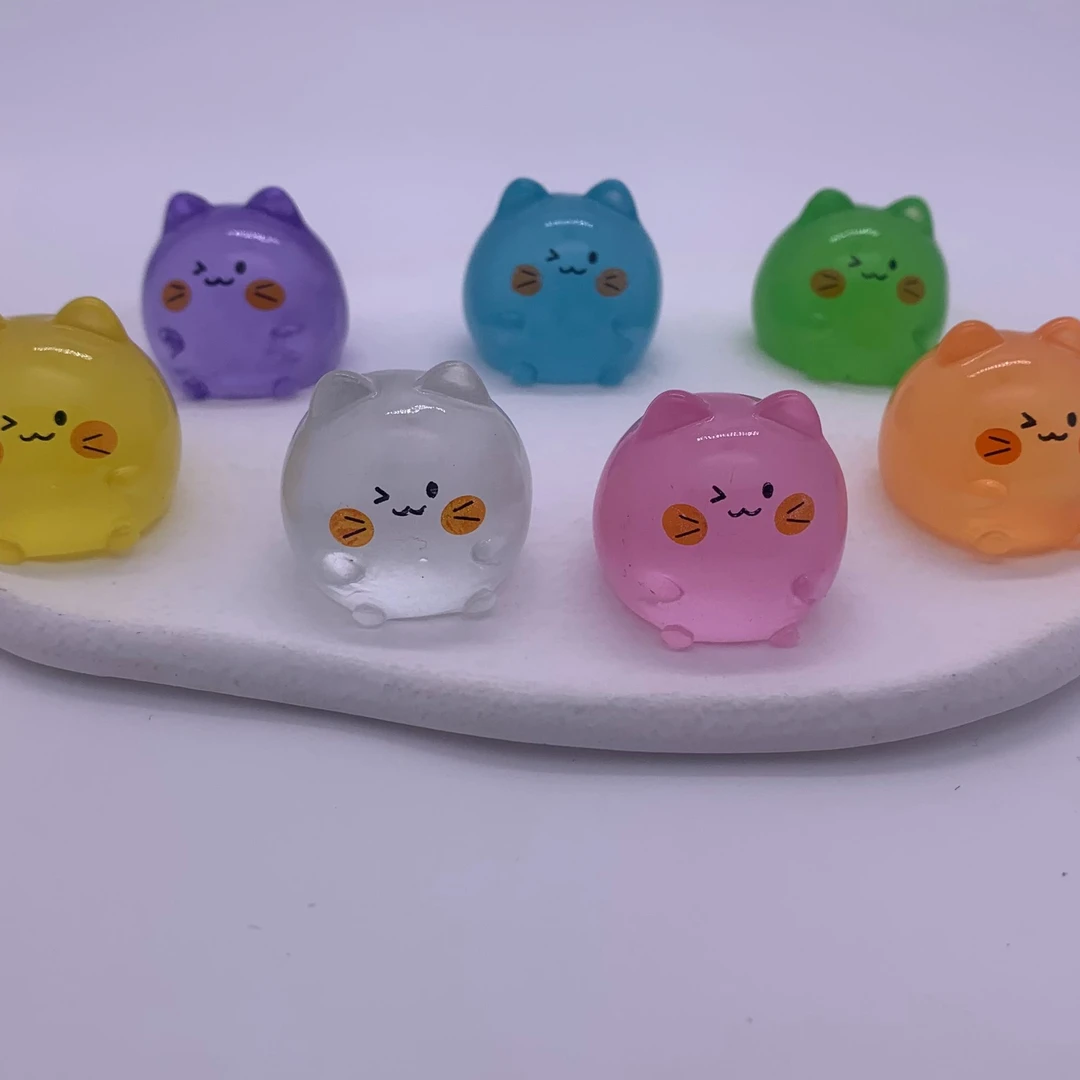 【萌粒】猫猫夜光萌粒创意DIY摆件