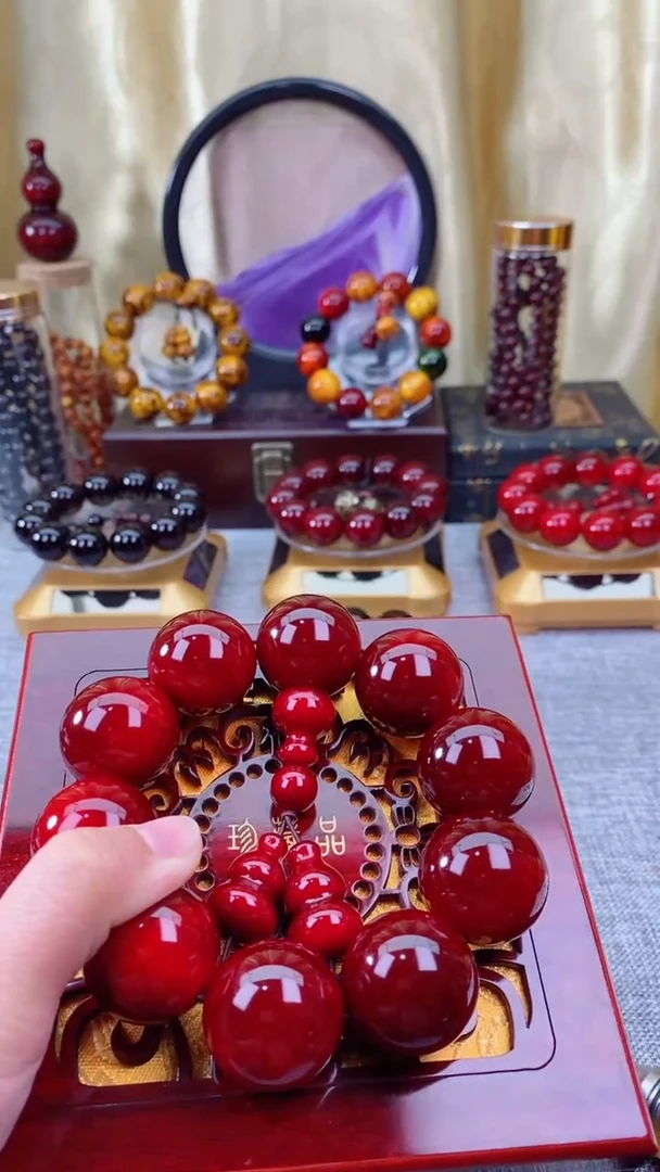 【闪购商品】血龙木（贝壳杉）手串/手链2.5玉化料