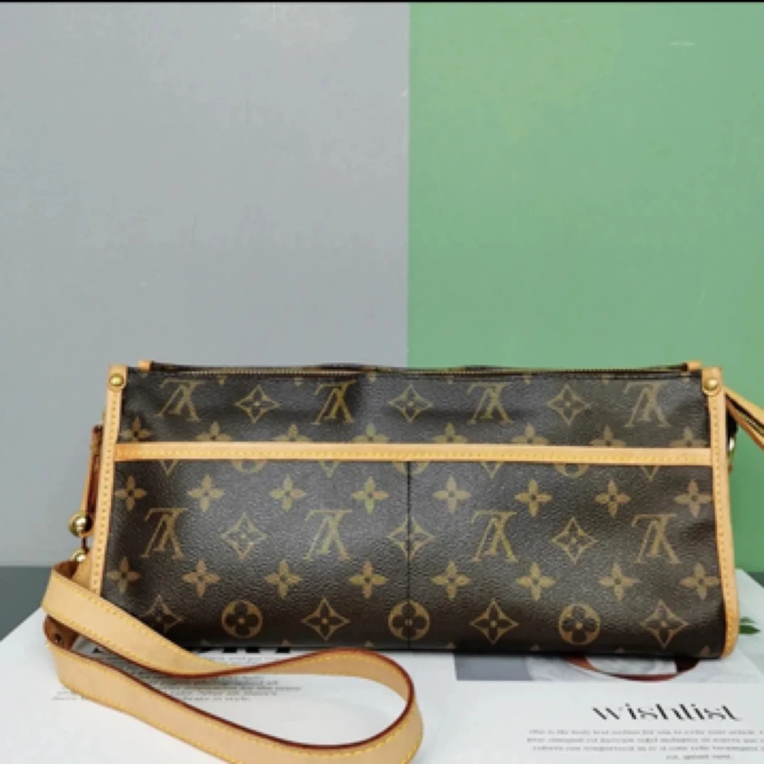 95新 LouisVuitton/路易威登 单肩包 三脚金球包