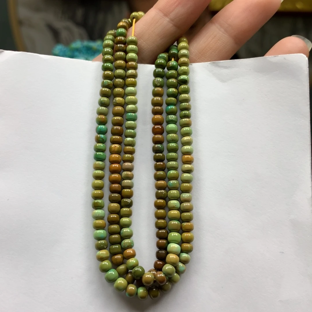 绿松石长链未镶嵌