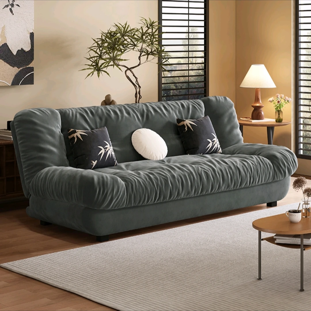 【新疆包邮】三人位轻奢落地客厅简约北欧极简意式云朵沙发床家用