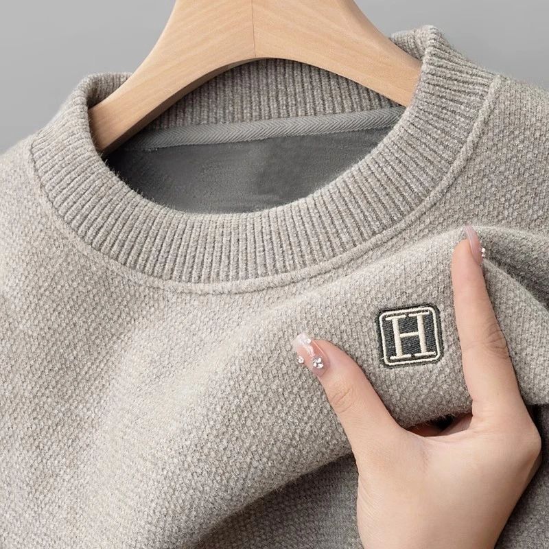 毛衣男秋冬季宽松慵懒高级感针织衫外套男生线衣美式休闲男士毛衫