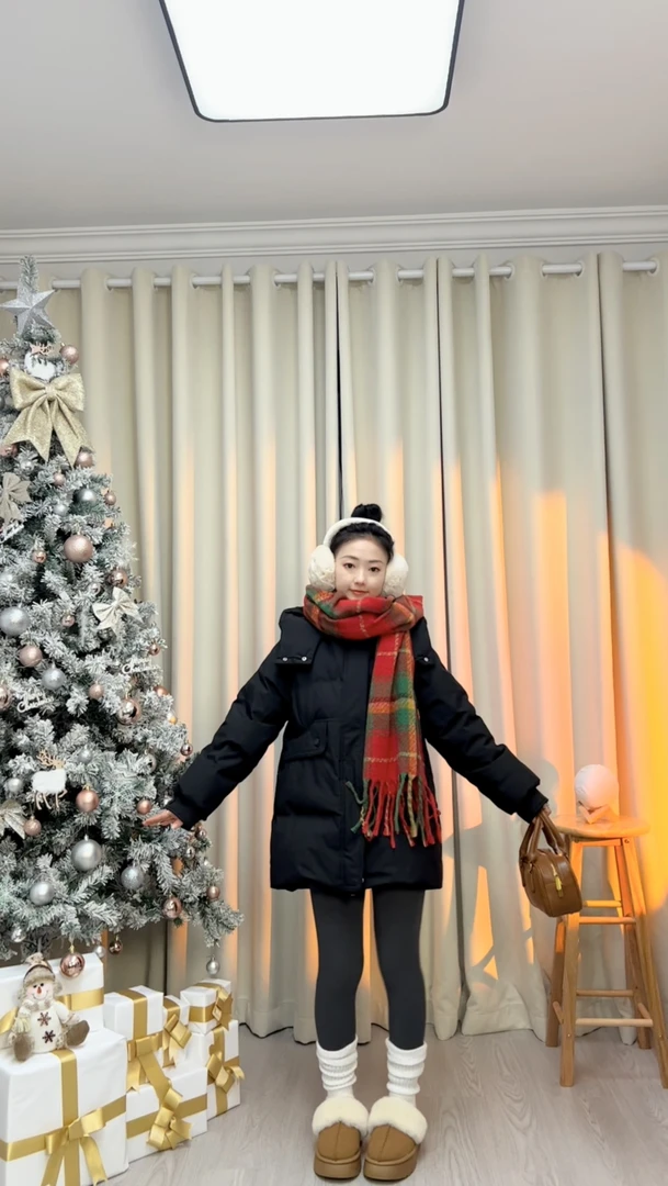 【77定制】小个子羽绒服白鸭绒加厚冬季休闲保暖短款羽绒服连帽韩版