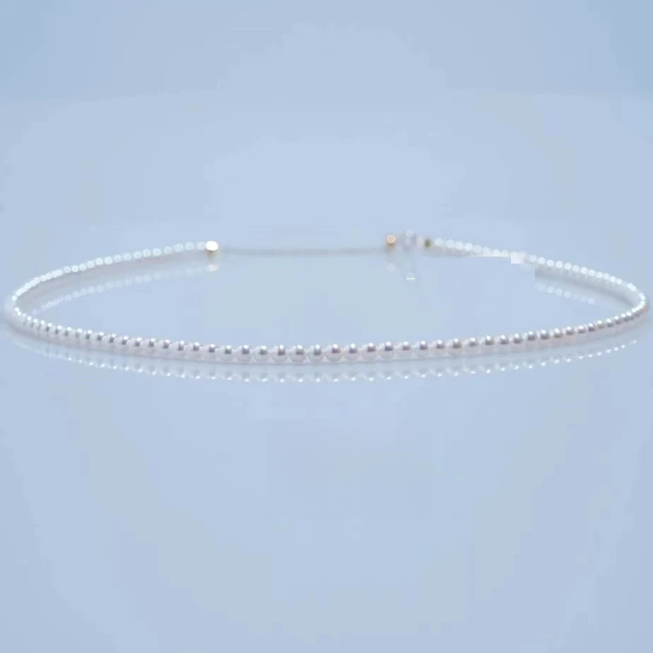 【老蚌头珠宝】欧若拉五星baby珍珠颈饰3-4mm天然真珍珠多样性发货