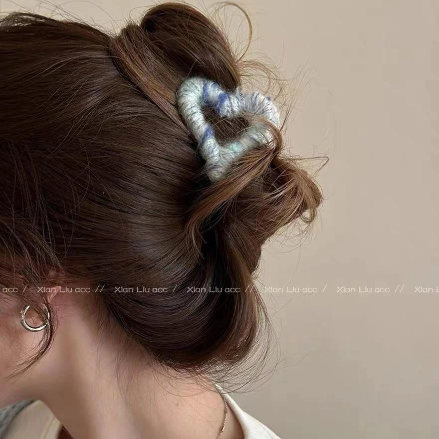 抓夹女日韩发夹头饰发卡夹子发量稀少专用发饰秋冬气质ins富婆风