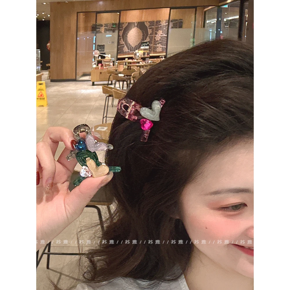 小抓夹侧边刘海夹前额碎发夹鲨鱼夹小号2024新款半扎发发夹发饰