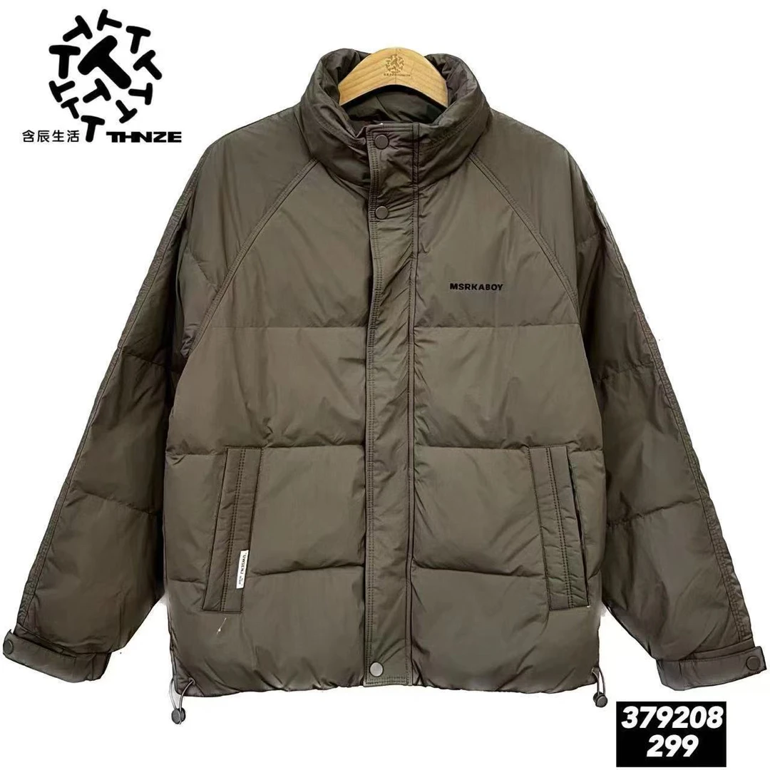 含辰生活冬季新品立领轻薄保暖外套百搭短款韩版